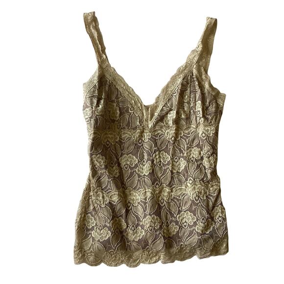 Lace Overlay Cami Top - Picture 3 of 7